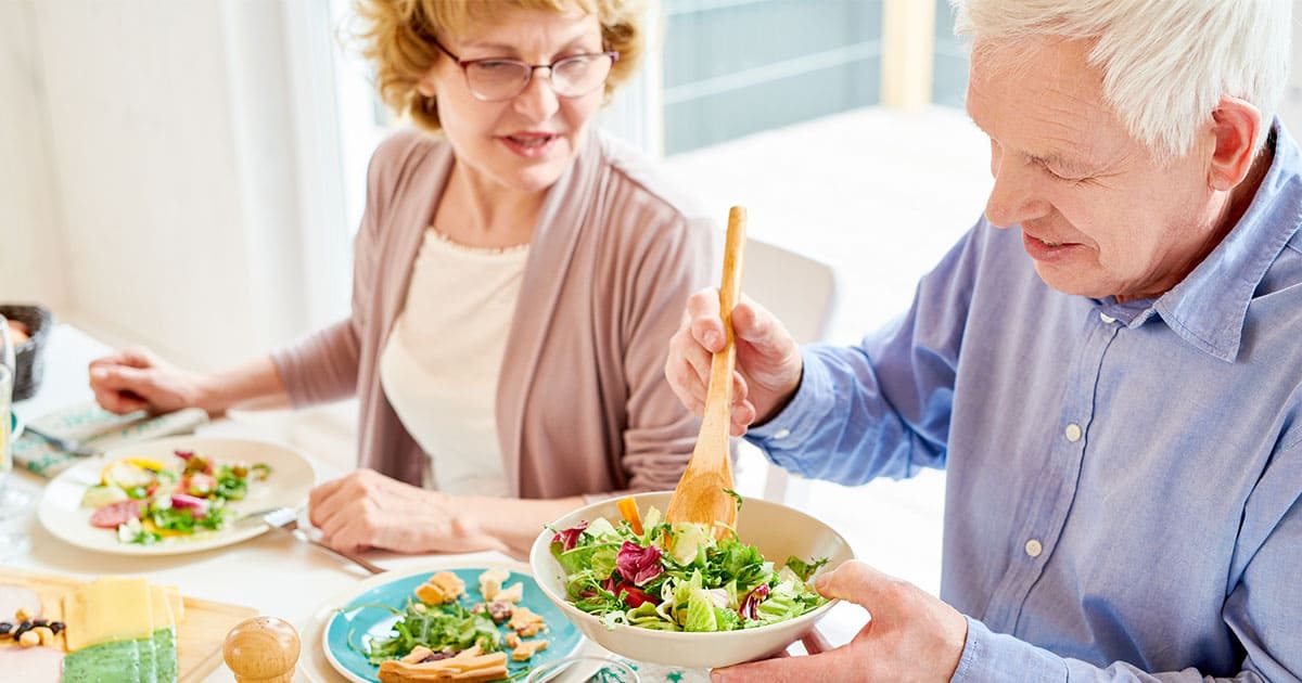 Photo of seniors for the article Why Good Nutrition Is So Important for Older Adults, and What It Might Mean When They Overlook Their Own Diet